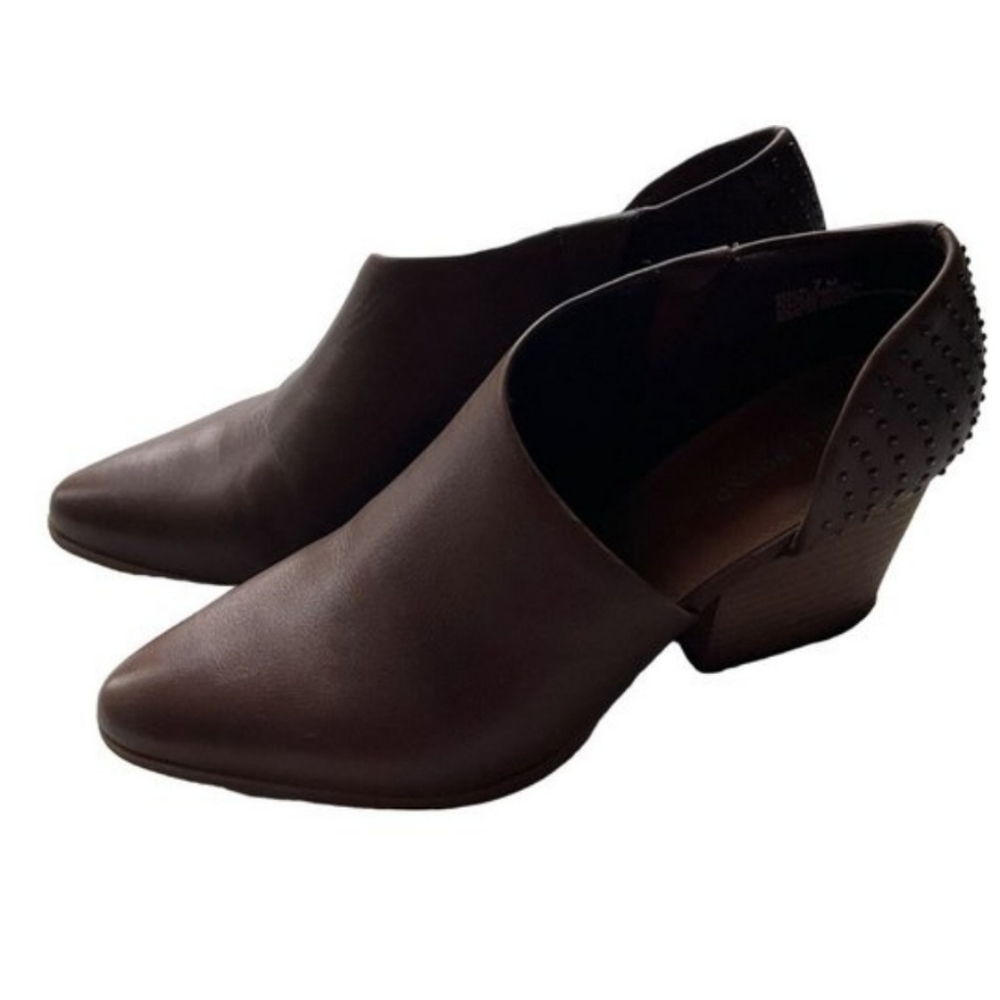 Sole Bound by baretraps Keelin leather open side ankle booties size 7 - Picture 11 of 11